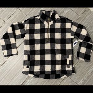 Plush Sherpa 1/4-Zip Pullover for Women NWT